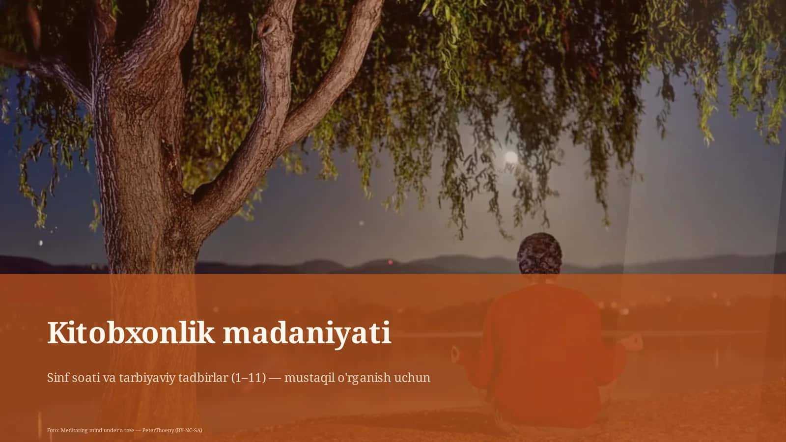 Kitobxonlik madaniyati 1