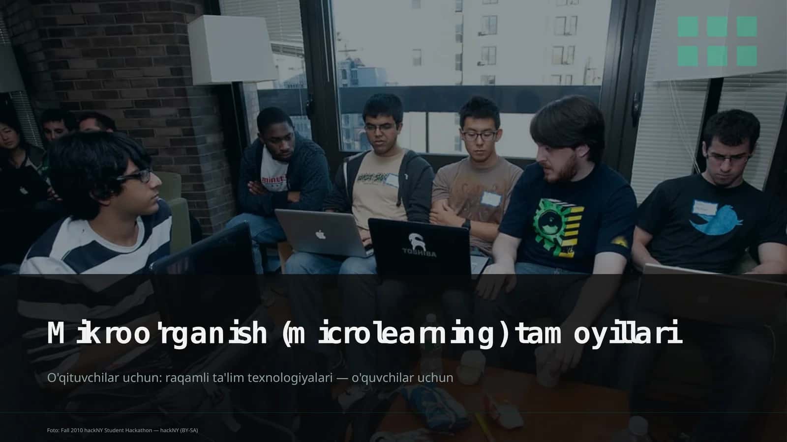 Mikroo'rganish (microlearning) tamoyillari 1