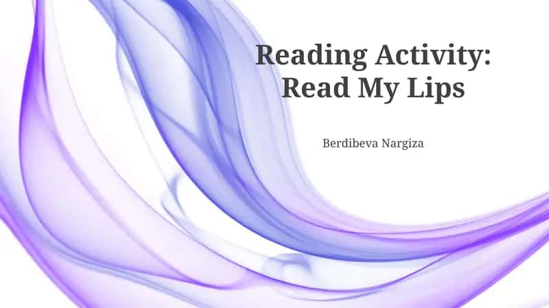 Read My Lips 1