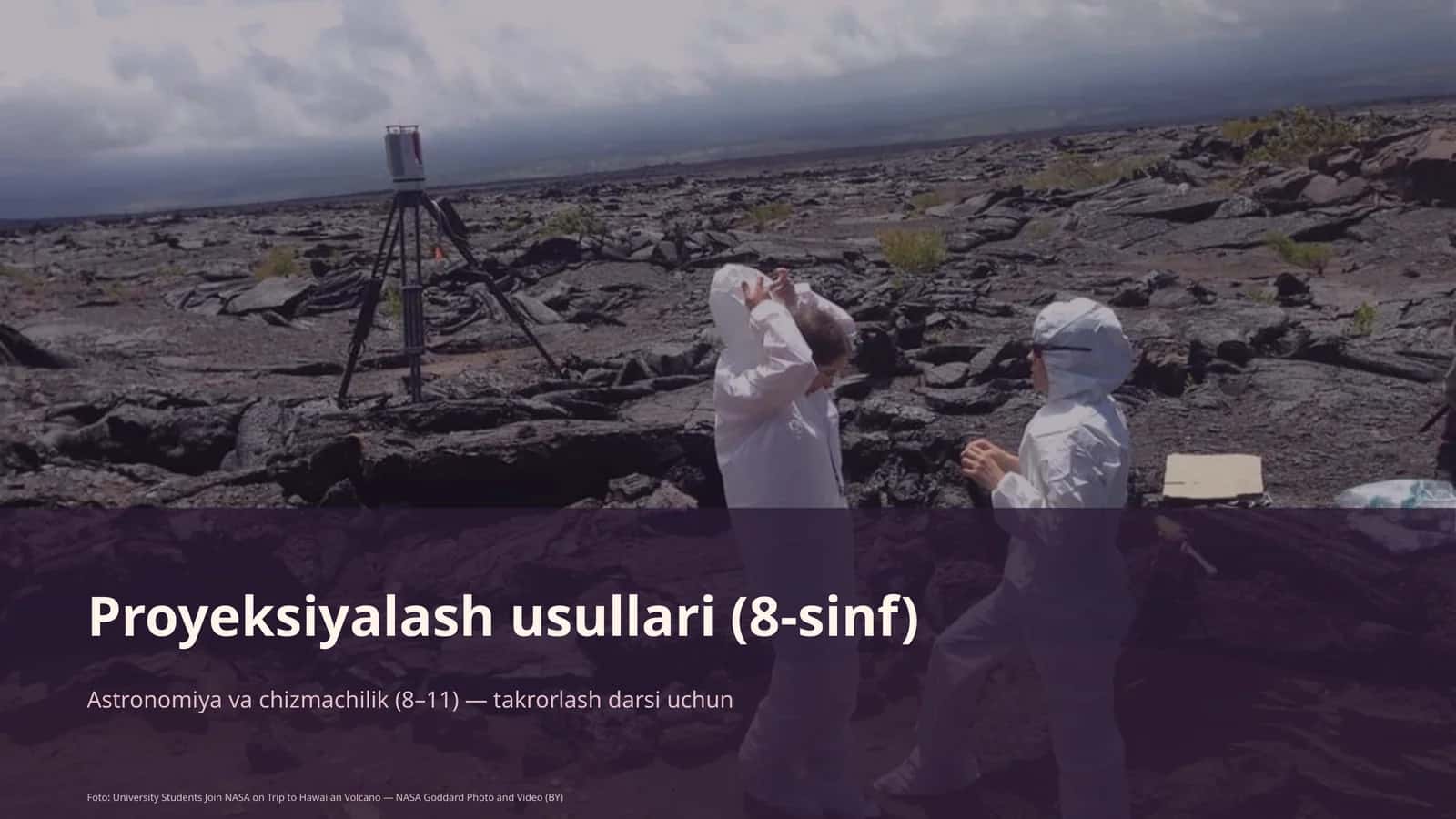 Proyeksiyalash usullari (8-sinf) 1