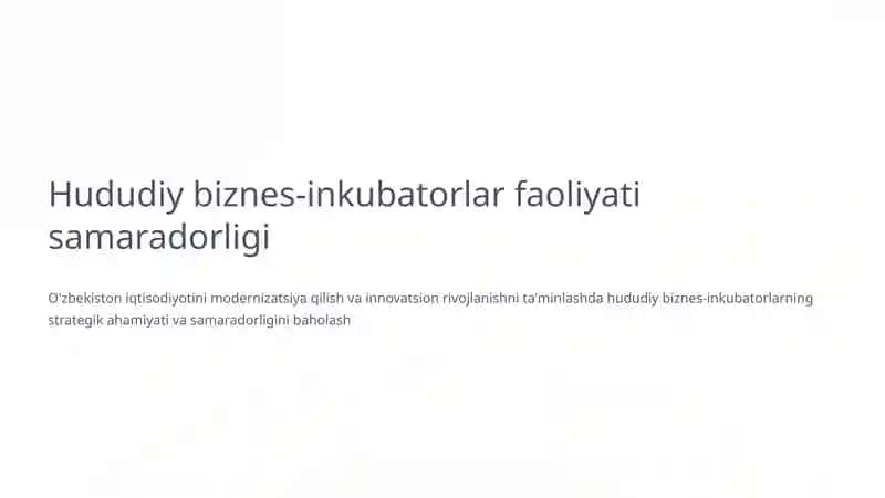 Biznes-inkubatorlar 1
