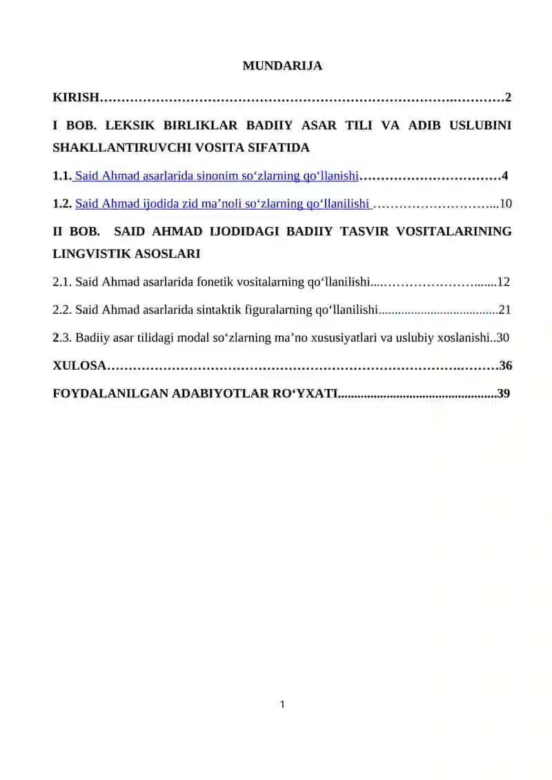 Said Ahmad asarlarining morfologik xususiyatlari 1