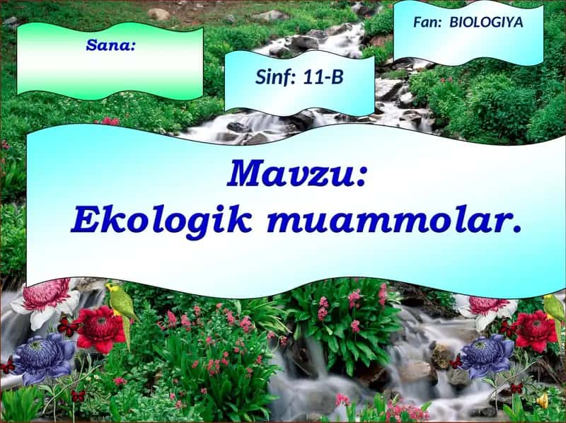 11-sinf Umumiy BIOLOGIYA darsligi 1