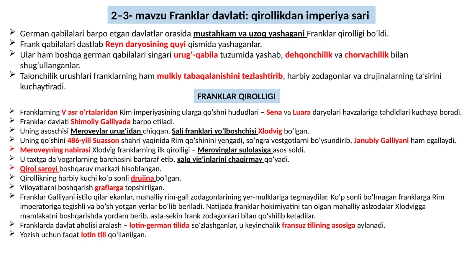 Franklar davlati: qirollikdan imperiyasari 1