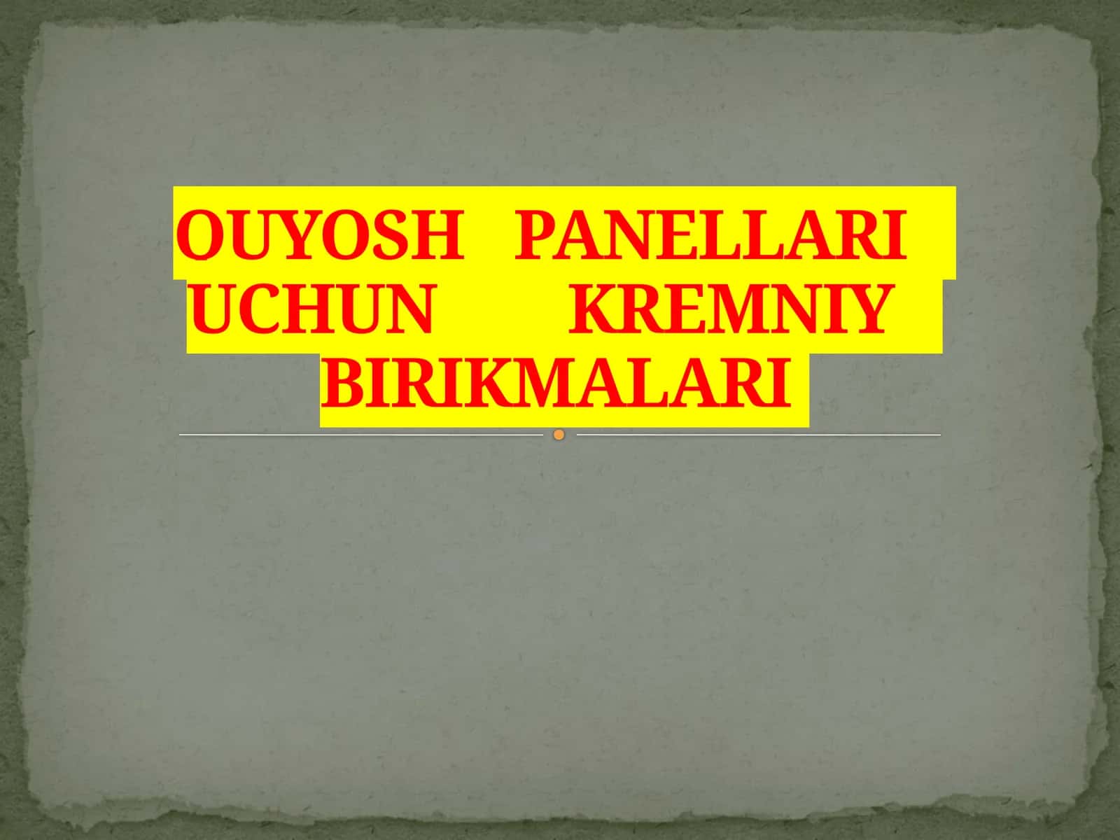 KREMNIY 1