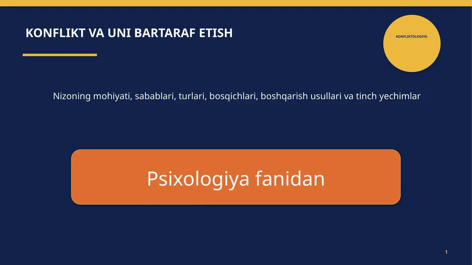 KONFLIKTOLOGIYA 1