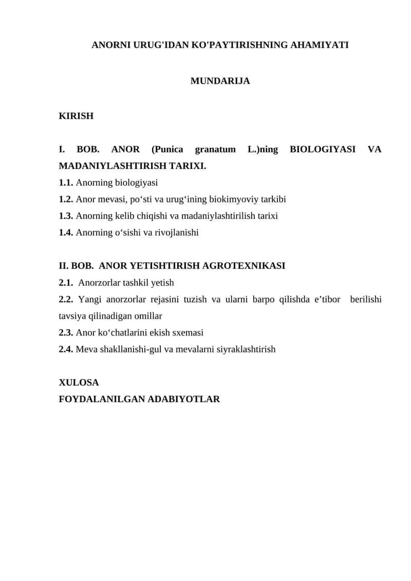 ANOR YETISHTIRISH AGROTEXNIKASI 1