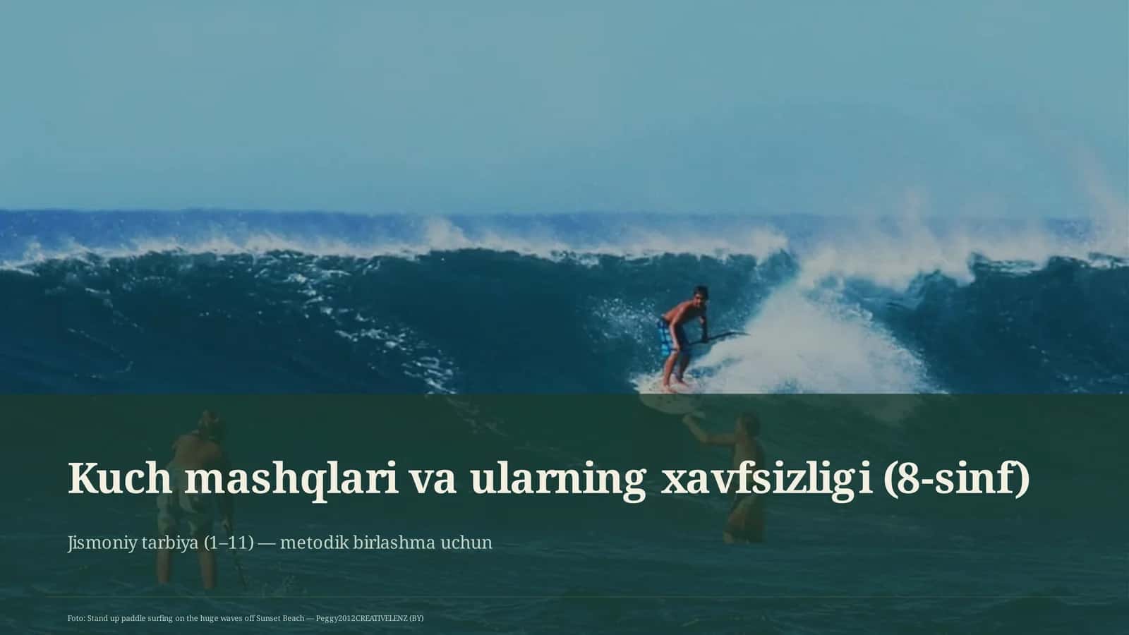 Kuch Mashqlari va Ularning Xavfsizligi (8-sinf) 1