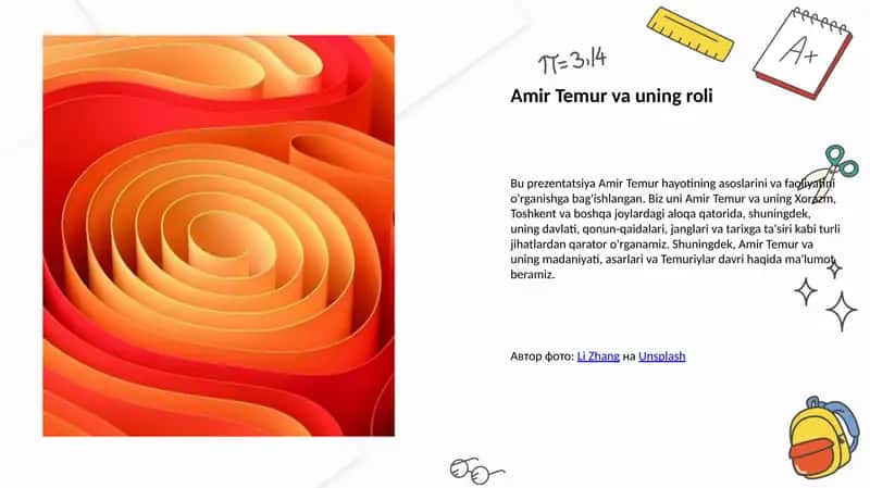 Amir Temur va uning roli 1