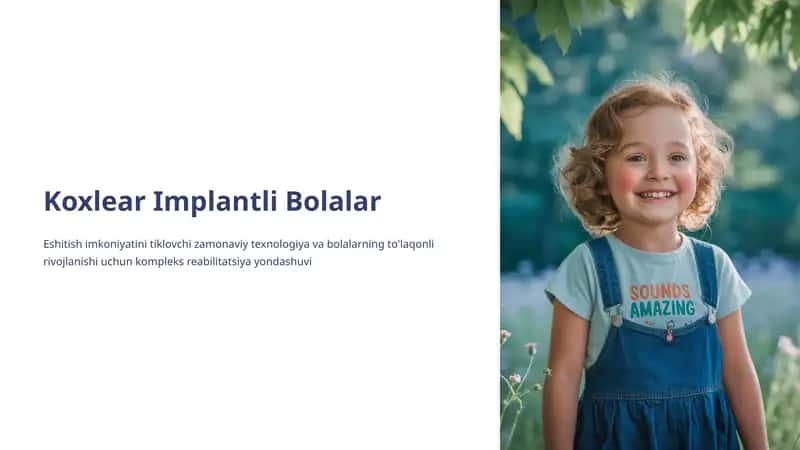 Koxlear Implantli Bolalar 1