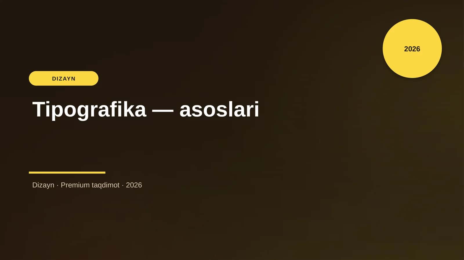 Tipografika — asoslari 1