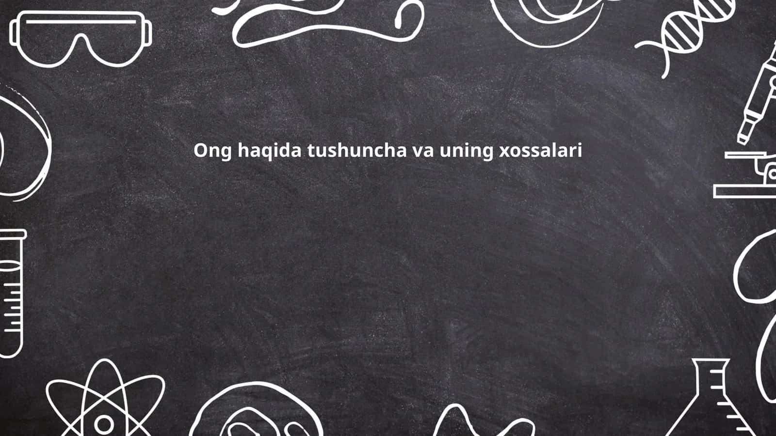 Oqning ta'rifi 1