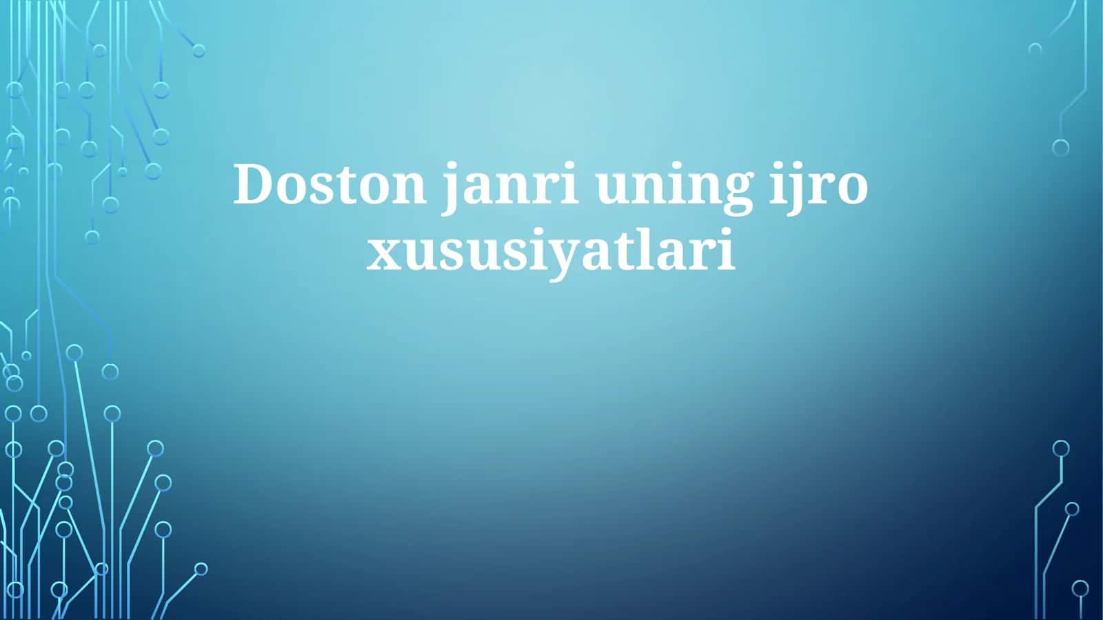 Dostonjanriuningijroxususiyatlari 1