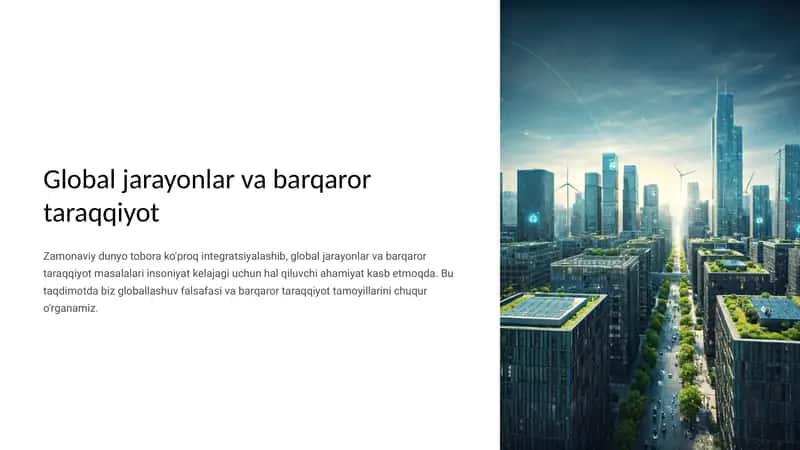 Barqaror Taraqqiyot Konsepsiyasi 1