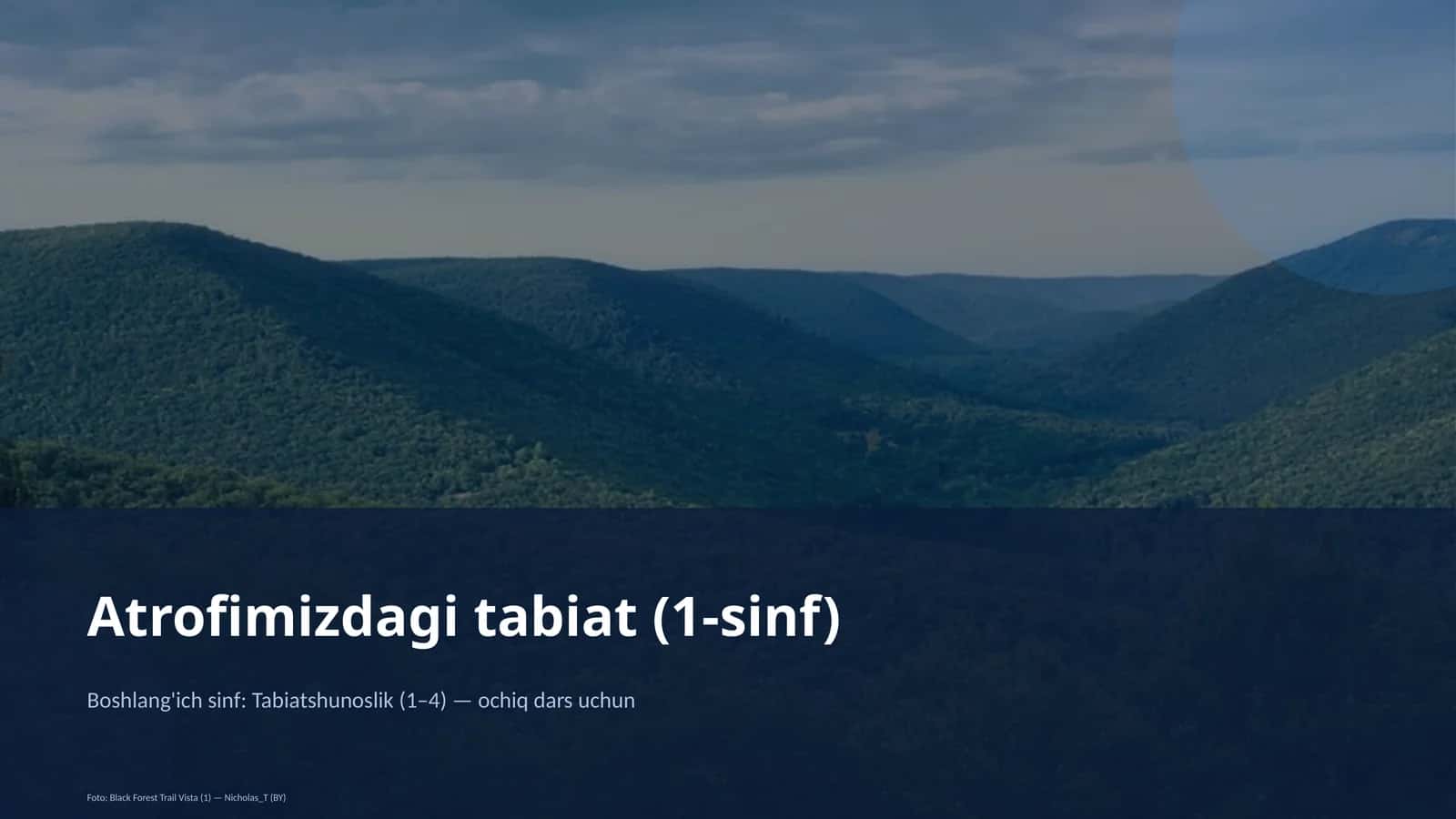 Atrofimizdagi tabiat (1-sinf) 1