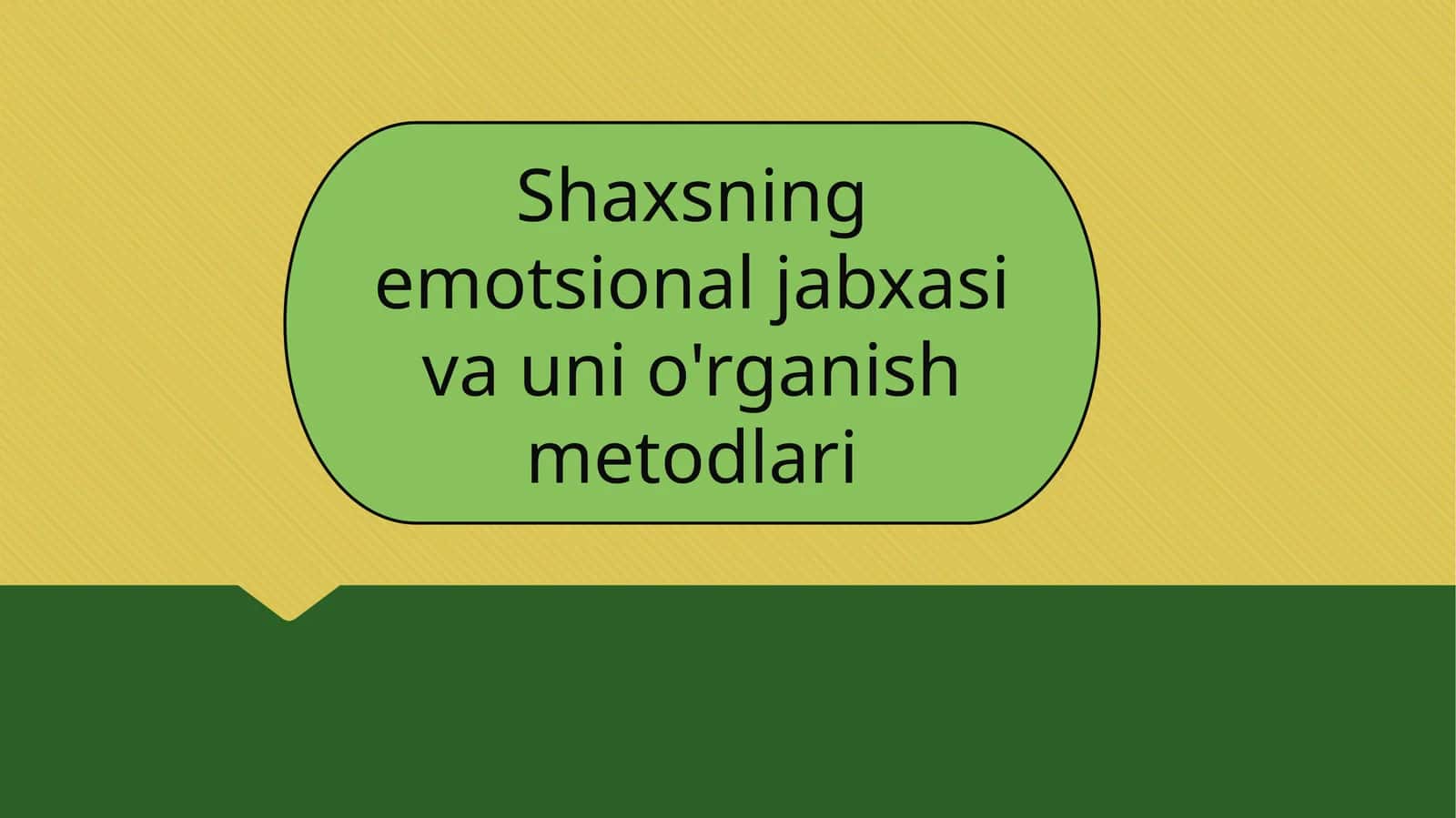 Shaxsning emotsional jahxasini va uni o'rganish metodlari 1