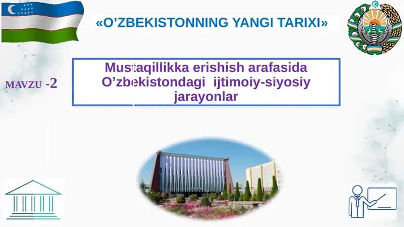 Mustaqillikka erishish arafasida O’zbekistondagi ijtimoiy-siyosiy jarayonlar 1