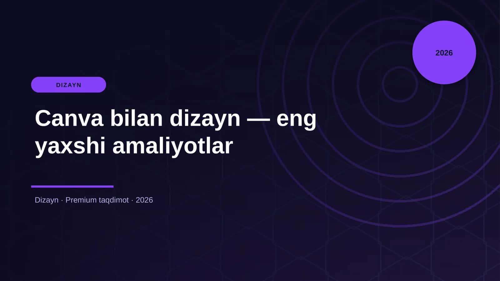 Canva bilan dizayn — eng yaxshi amaliyotlar 1