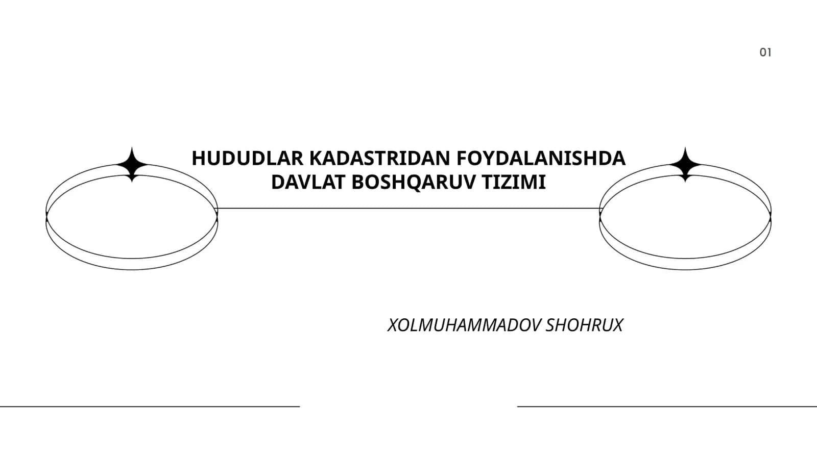 HUDUDLAR KADASTRIDAN FOYDALANISHDA DAVLAT BOSHQARUV TIZIMI 1