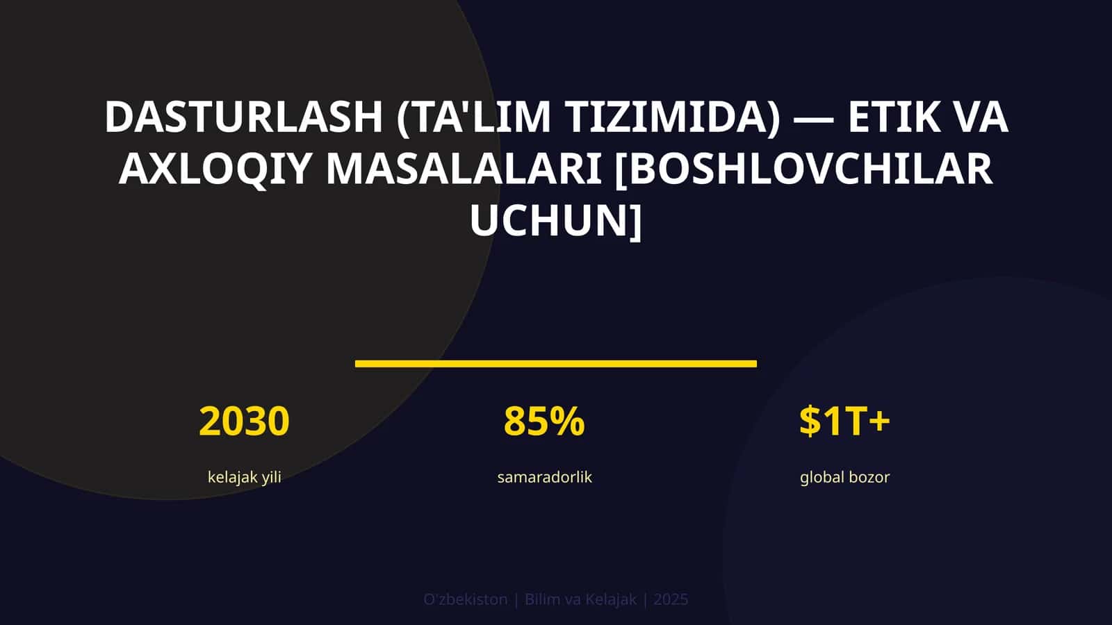 Dasturlash (ta'lim tizimida) — etik va axloqiy masalalari [boshlovchilar uchun] 1