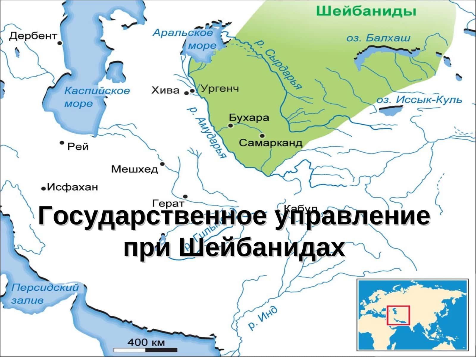 Государственное управление при Шейбанидах 1