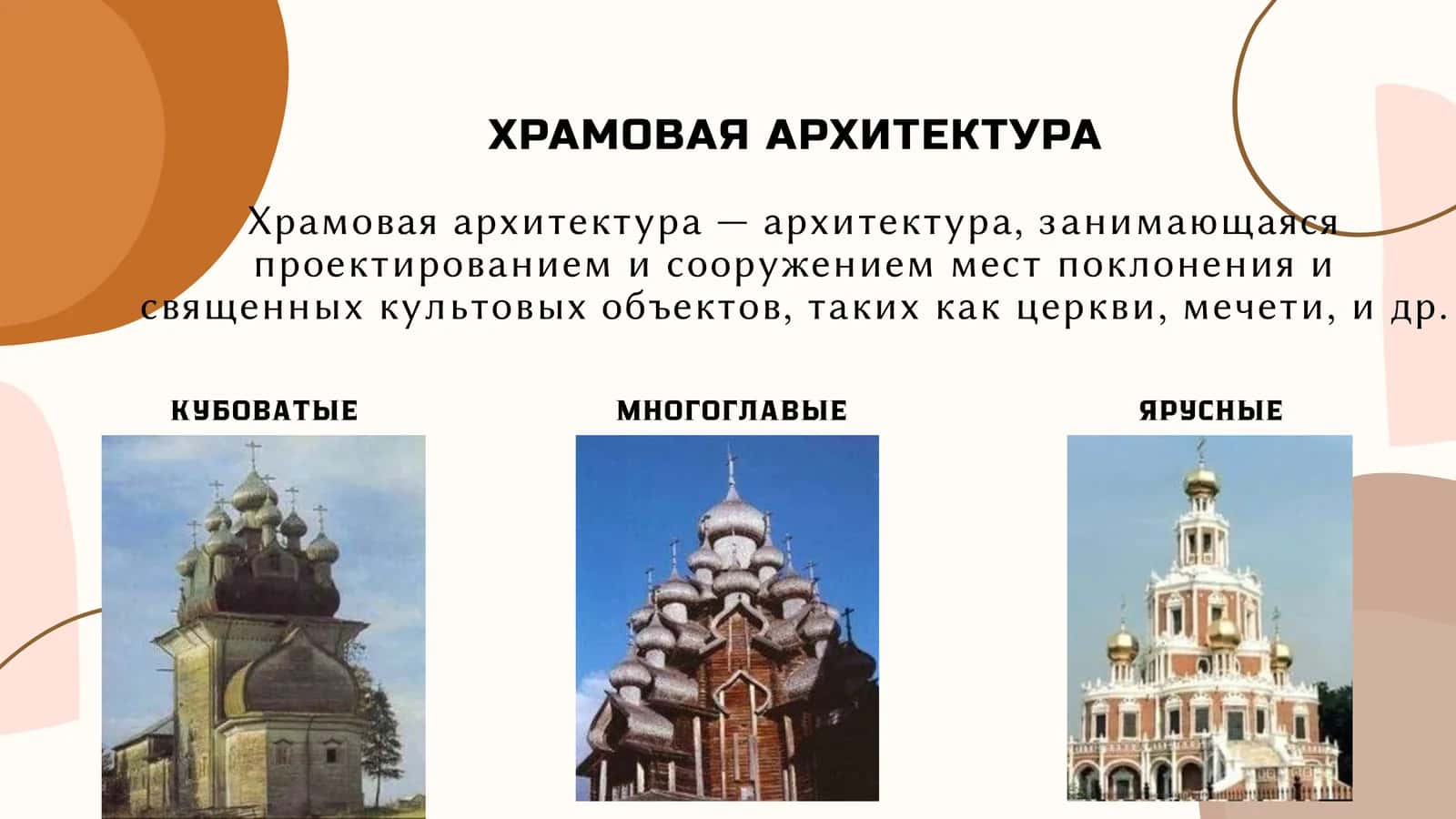 ХРАМОВАЯ АРХИТЕКТУРА 1