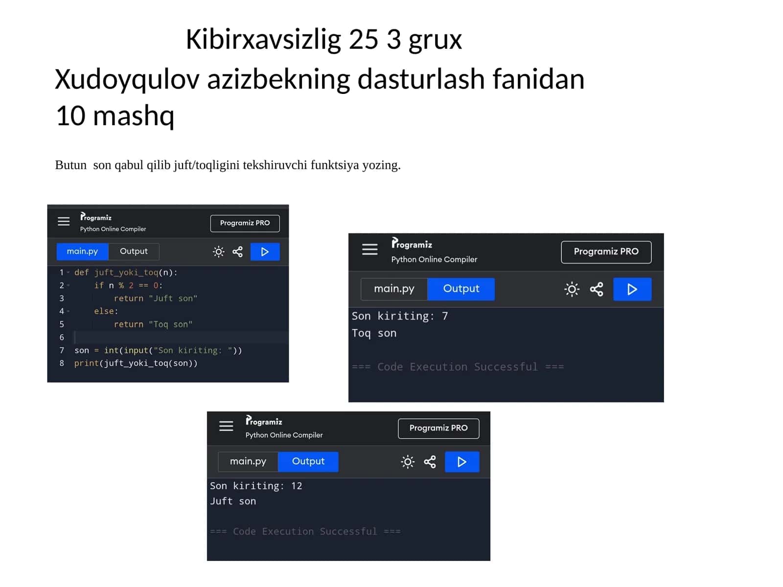 Kiber xavsizligi 1