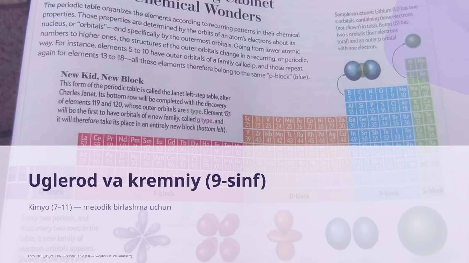 Uglerod va kremniy (9-sinf) 1