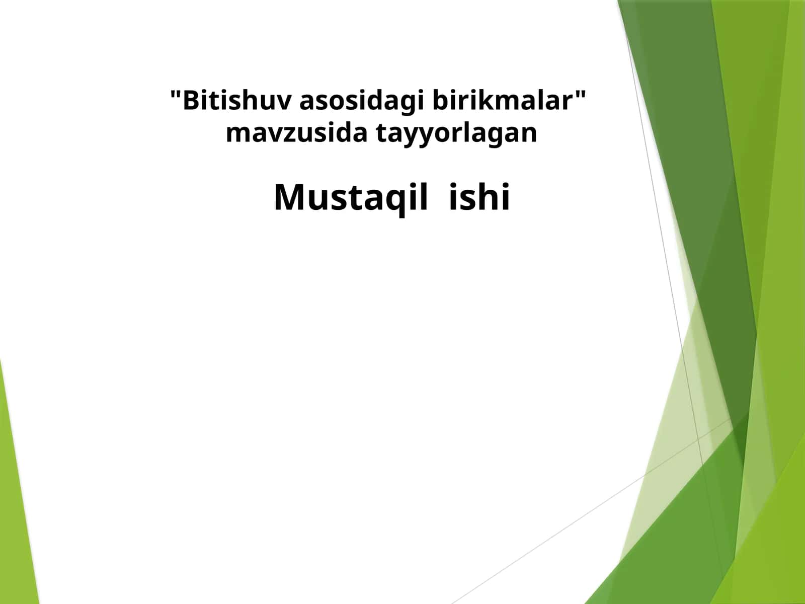 Bitishuv asosidagi birikmalar 1