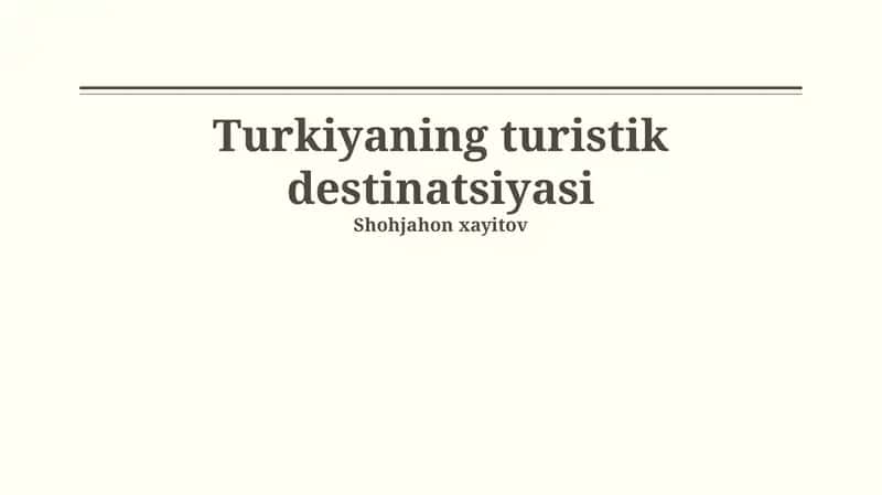 Istanbulning diqqatga sazovor joylari 1
