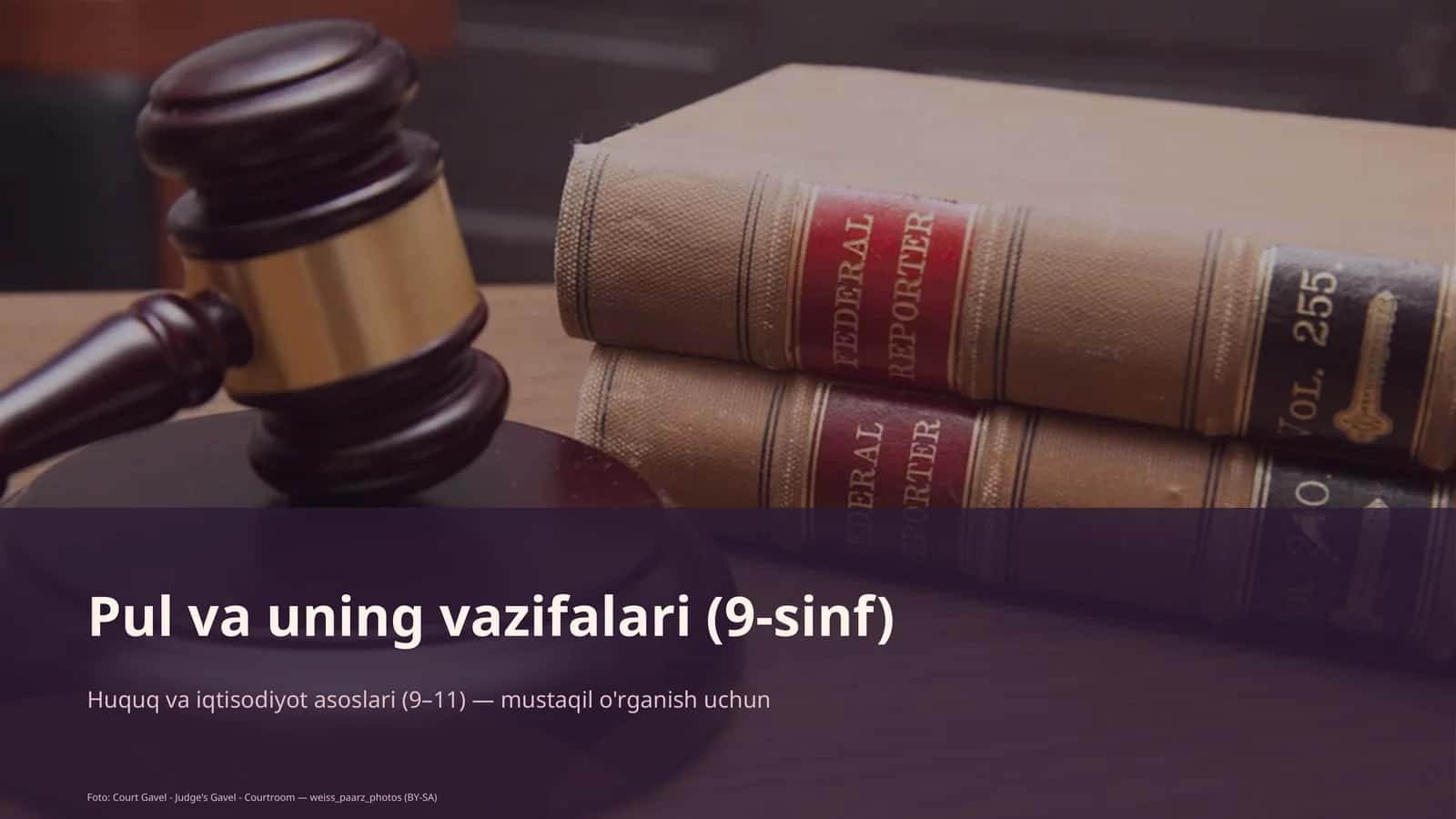 Huquq va iqtisodiyot asoslari (9–11) 1