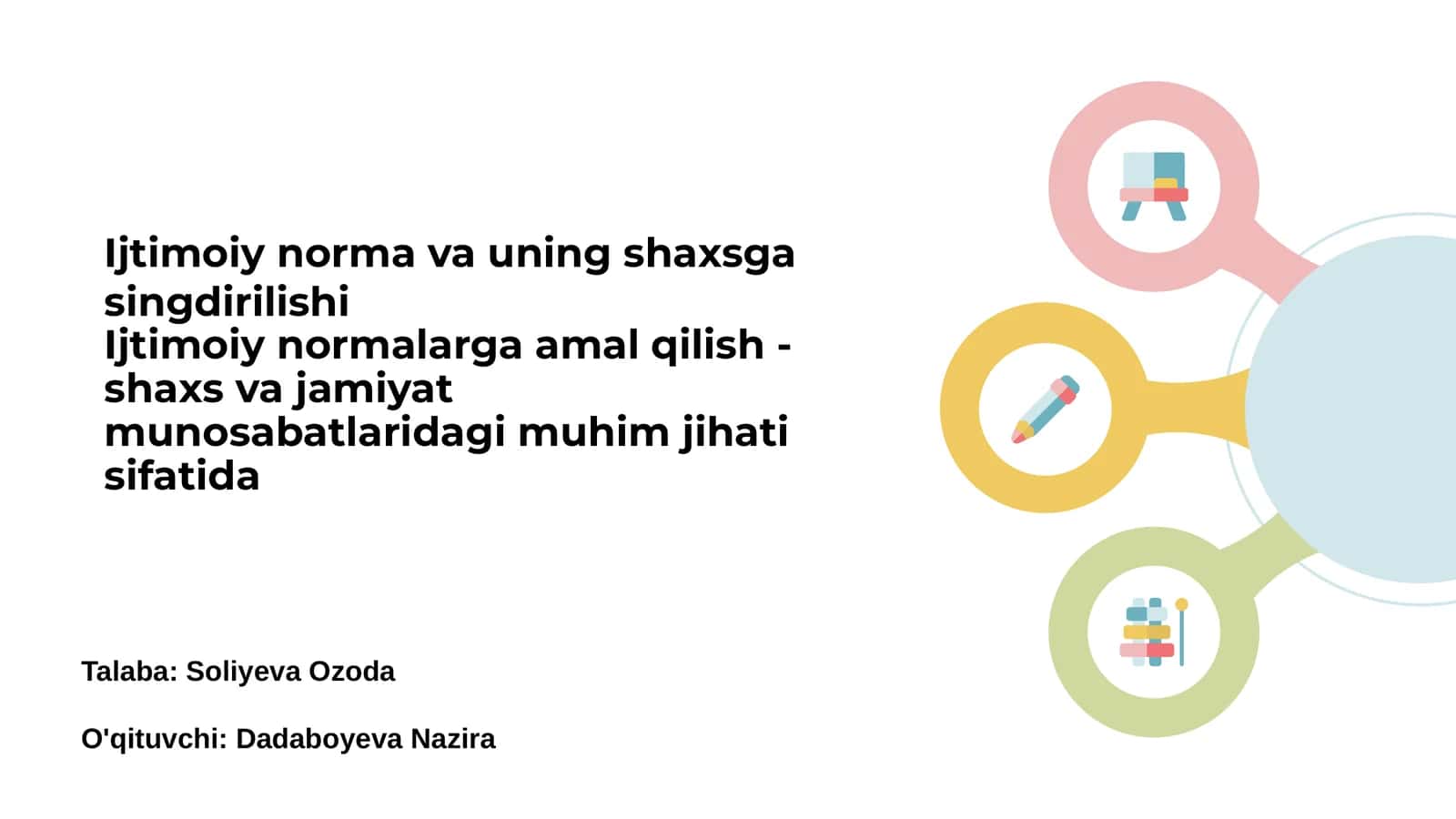 Ijtimoiy norma va uning shaxsga singdirilishi 1