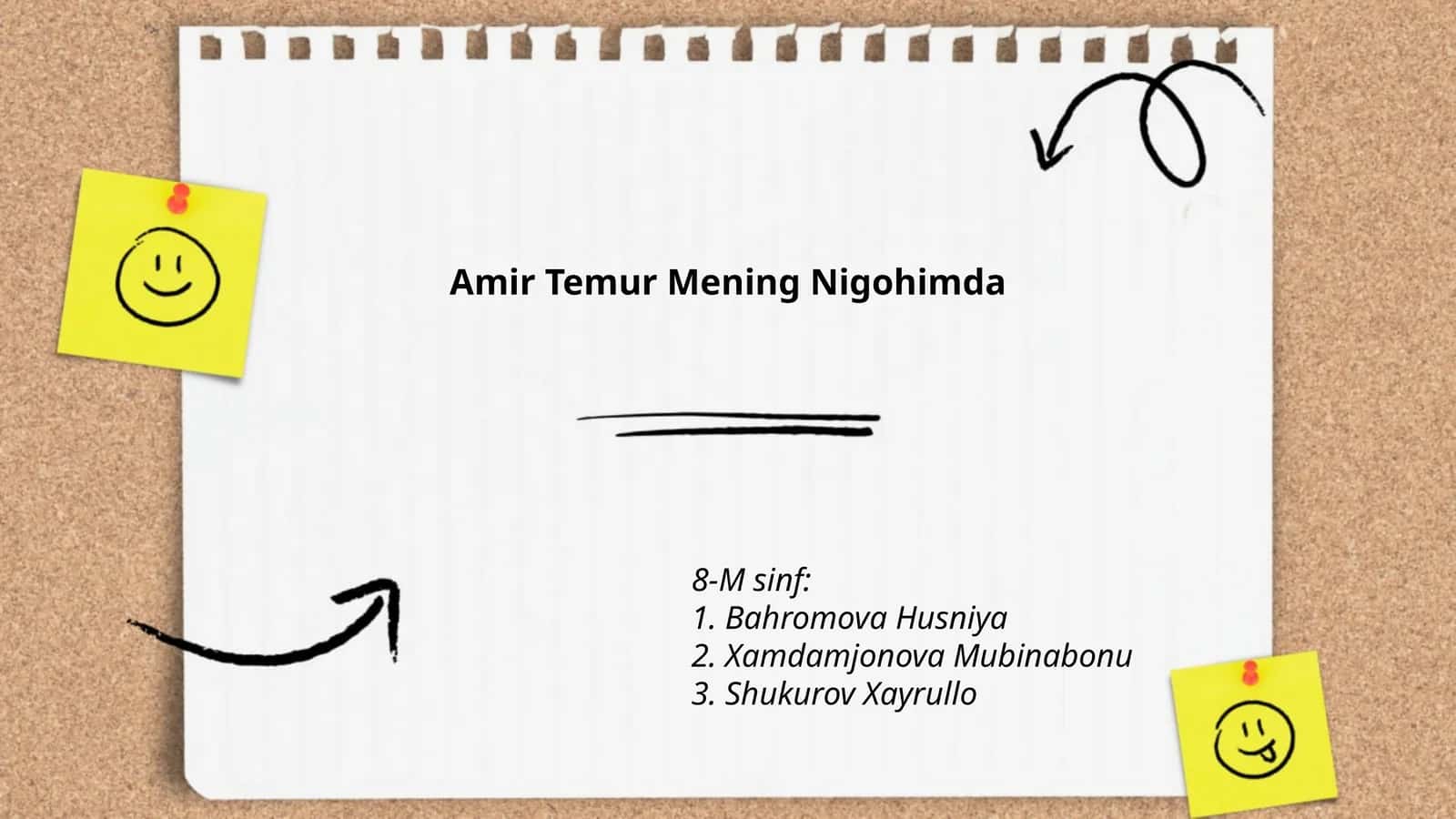 Amir Temur Mening Nigohimda 1