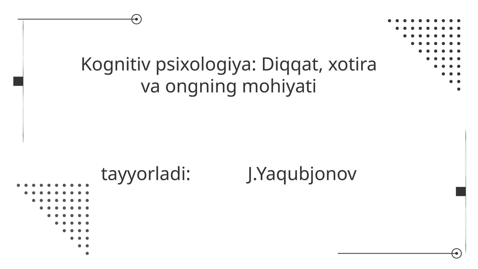 kognitiv psixologiyada diqqat xotira va ong 1