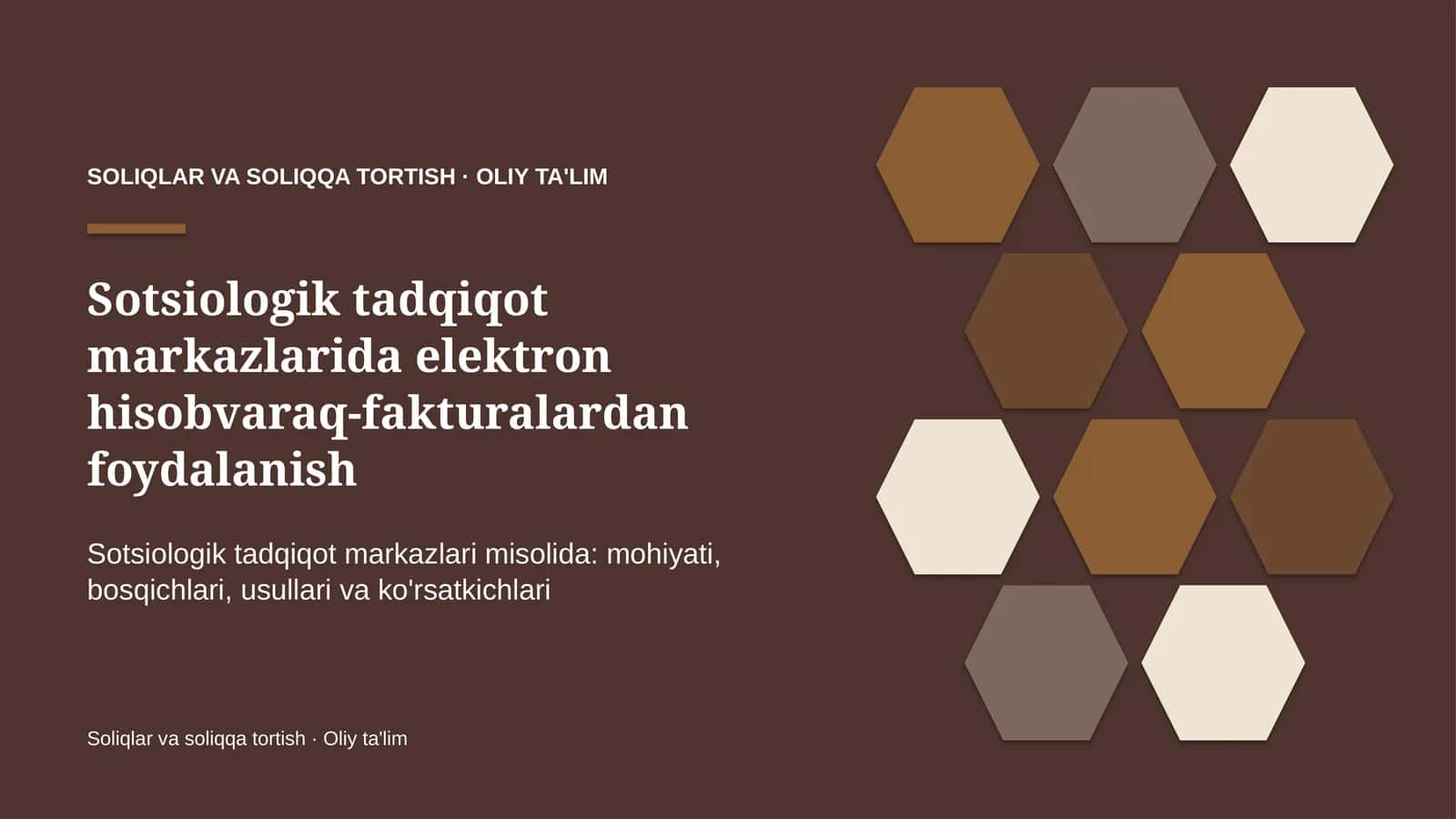 sotsiologik tadqiqot markazlarida elektron hisobvaraq fakturalardan foydalanish 1062 1