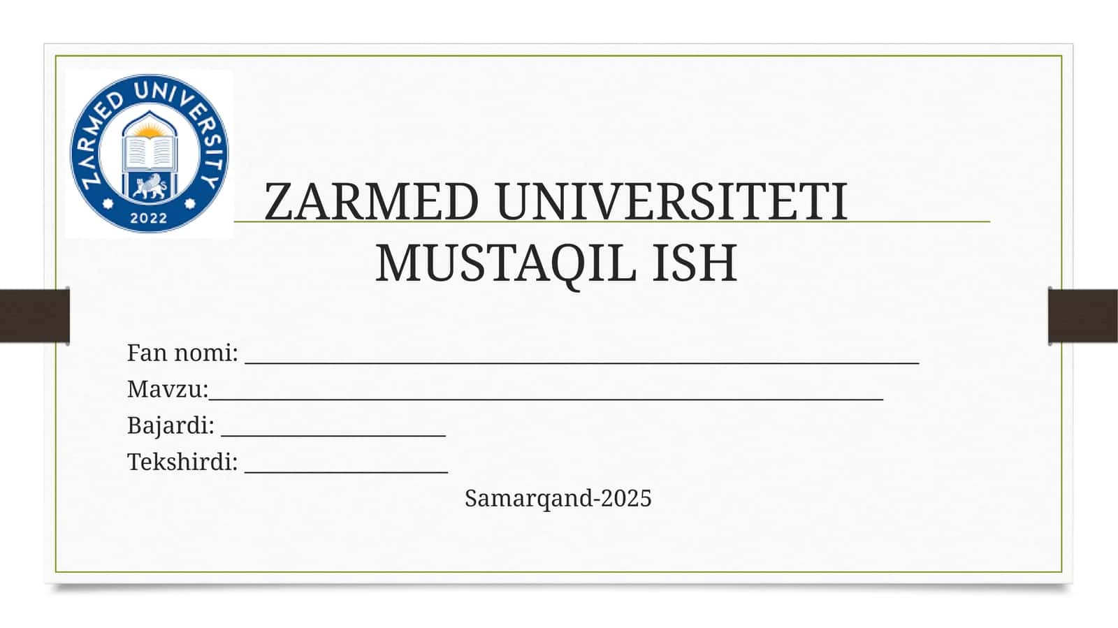 Ta’mbilish azosi 1