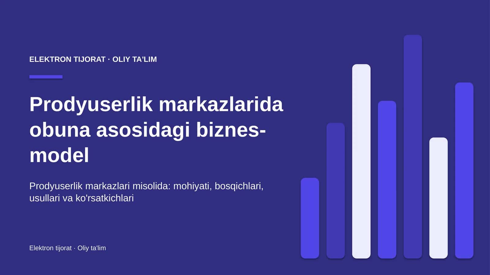 prodyuserlik markazlarida obuna asosidagi biznes model 1806 1