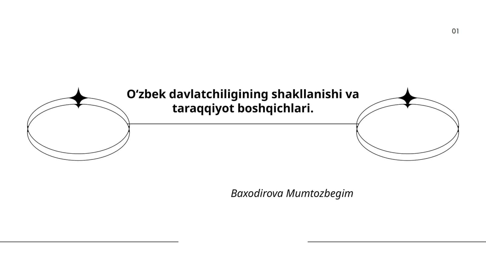 O‘zbek davlatchiligining shakllanishi va taraqqiyot boshqichlari 1