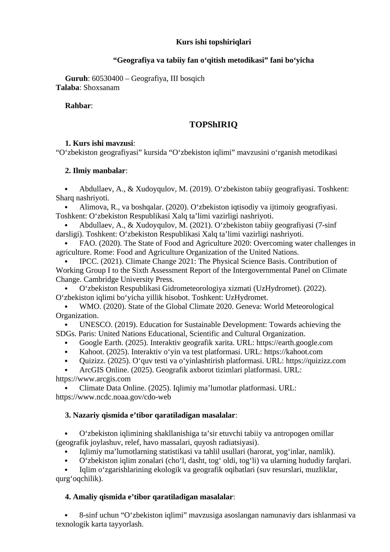 Oʻzbekiston iqlimi 1