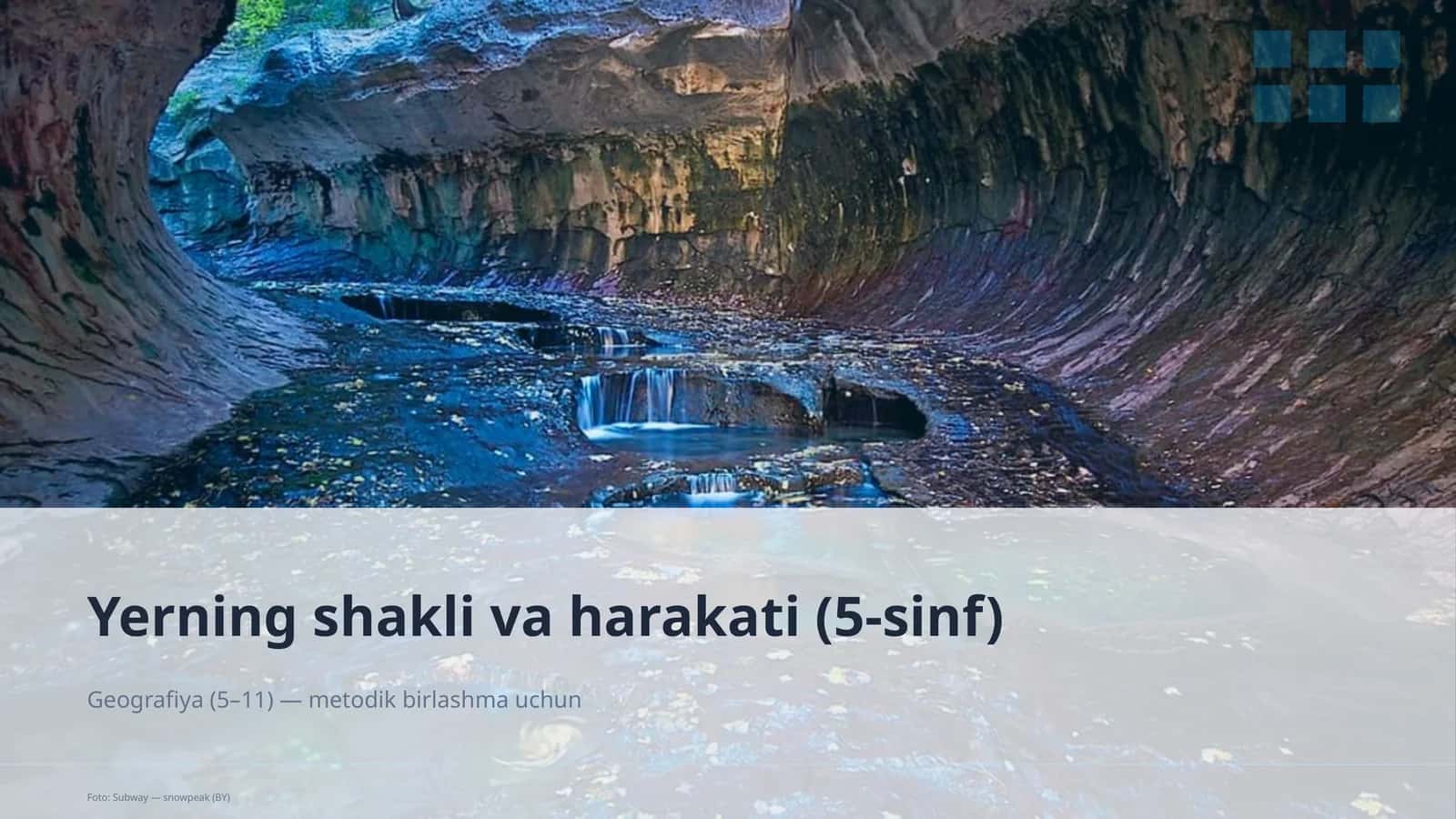 Yerning shakli va harakati (5-sinf) 1