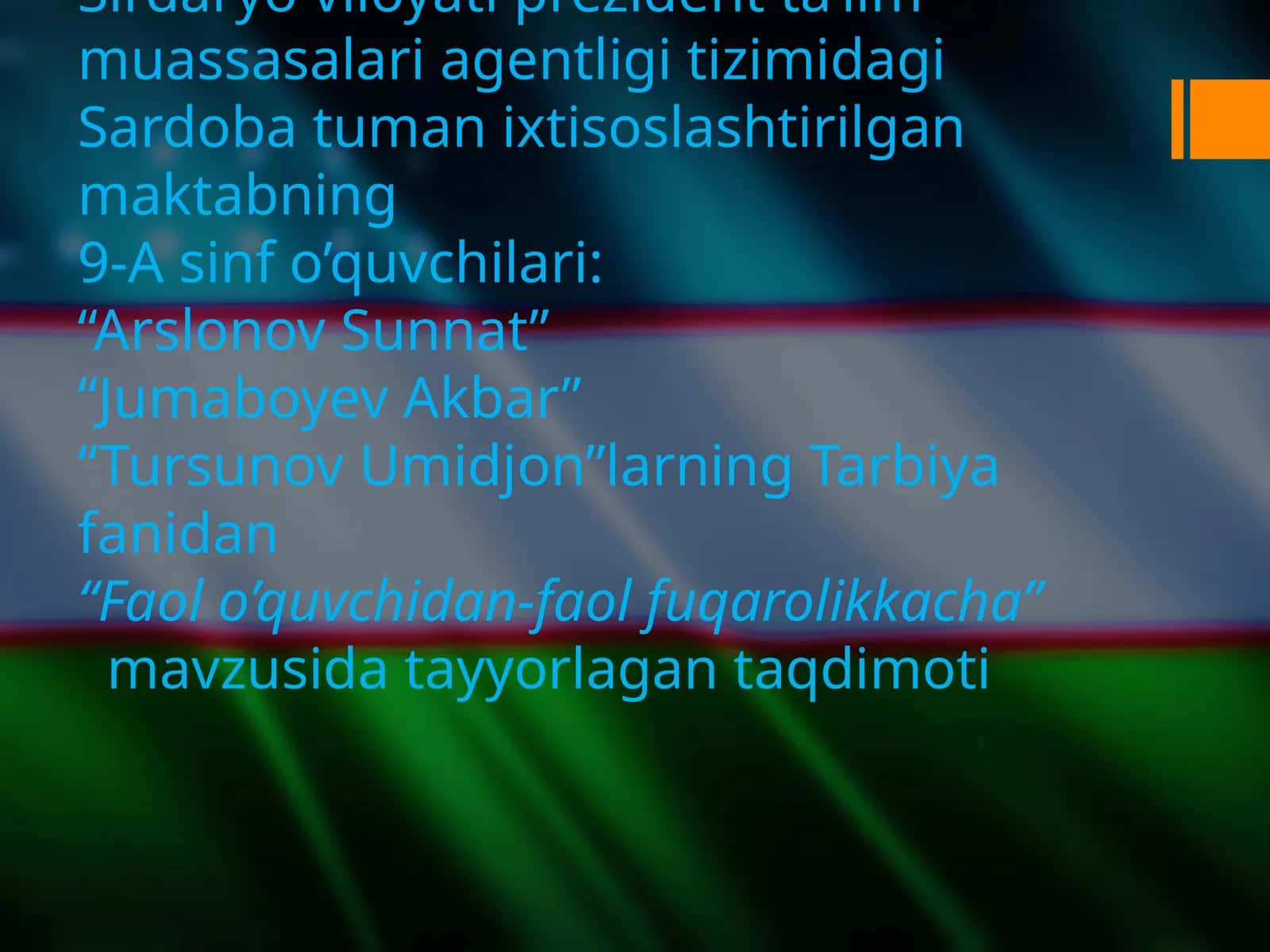 Faolo’quvchidan-faolfuqarolikkacha 1