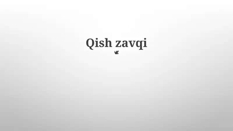 Bayram Ta'mlari 1