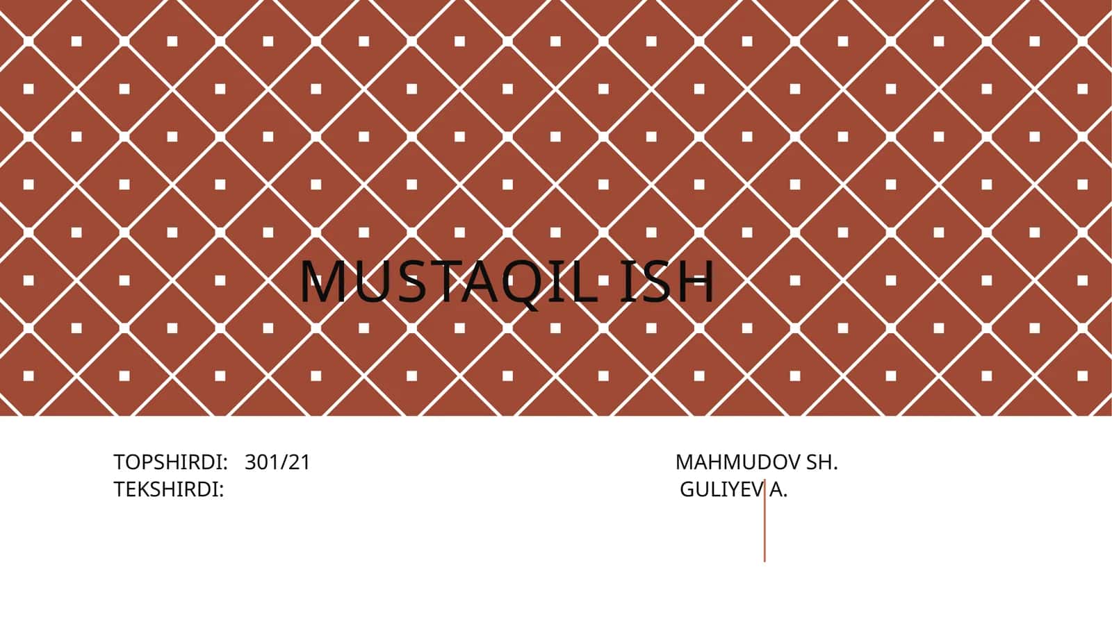MATHCAD PAKETIDA DIFFERENSIAL TENGLAMALAR SIMVOLLARNI HISOBLASH 1