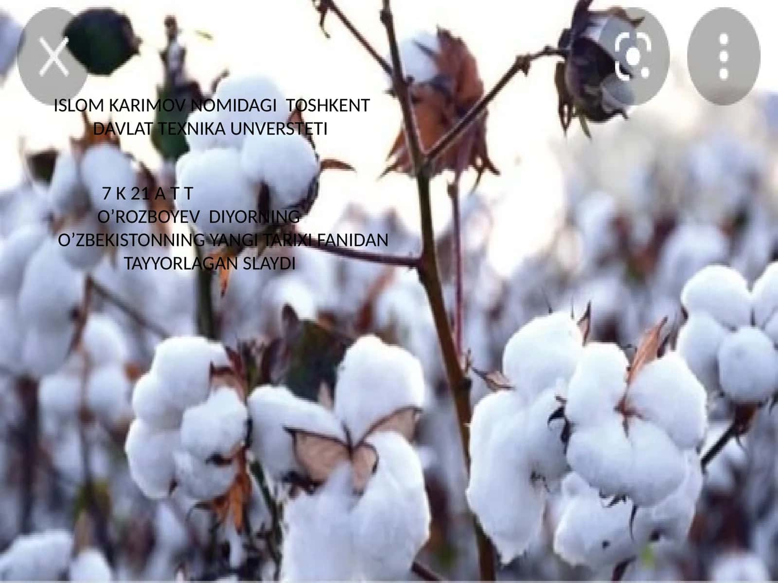O'zbekistonning yangi tarixi 1