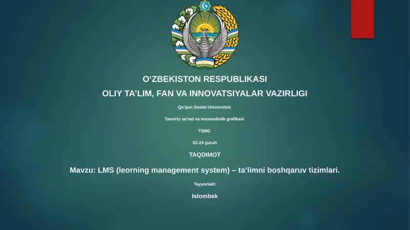LMS (leorning management system) 1