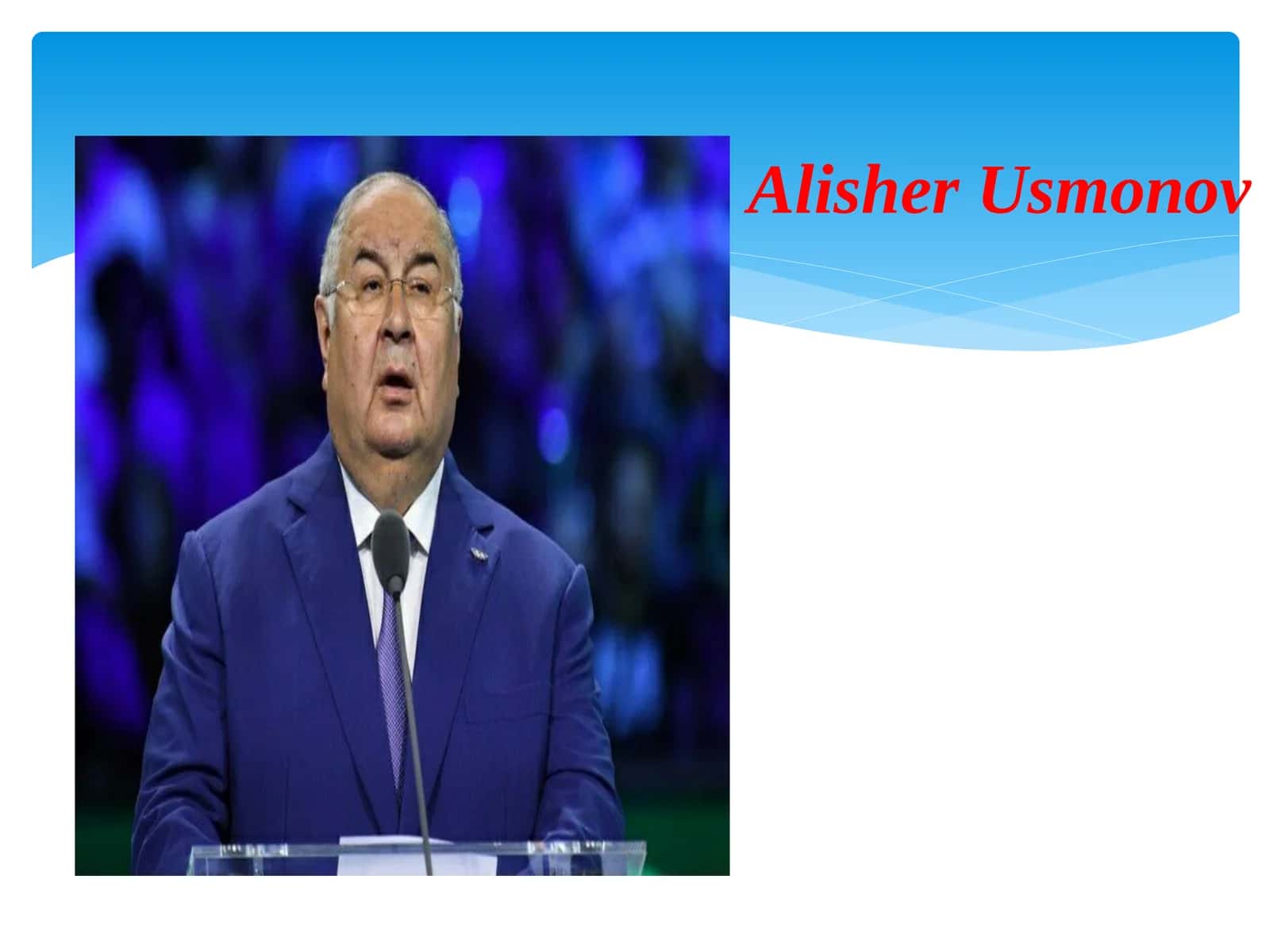 Alisher Usmonov 1