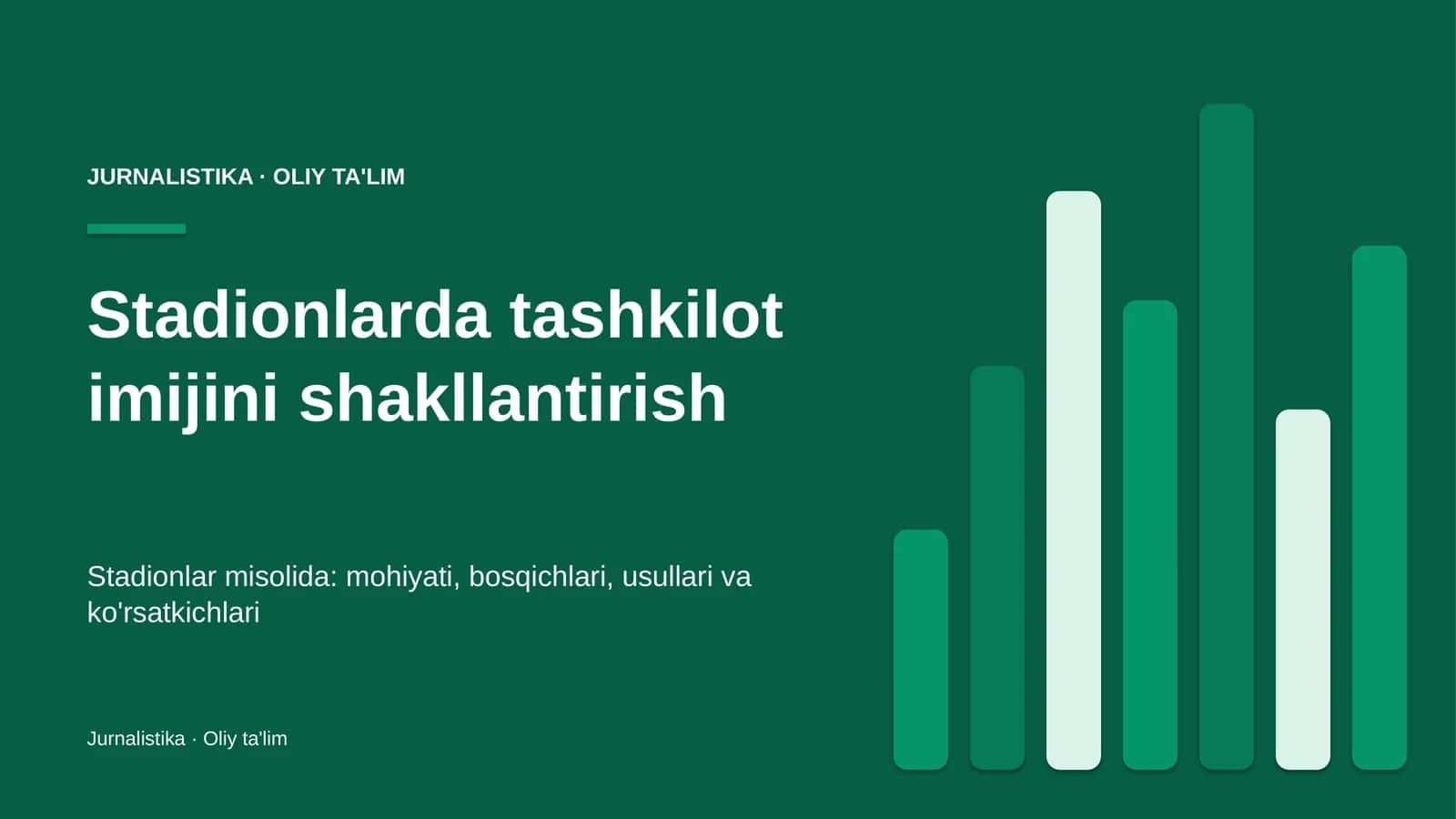 stadionlarda tashkilot imijini shakllantirish 8202 1