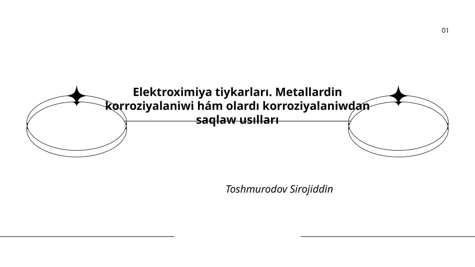 Elektroximiya Tiykarlari. Metallardin Korroziyalaniwi 1
