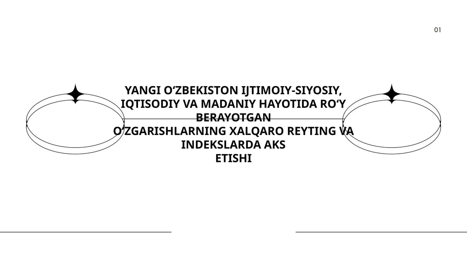 Yangi O‘zbekistonning iqtisodiy o‘sishi va xalqaro reytinglar 1