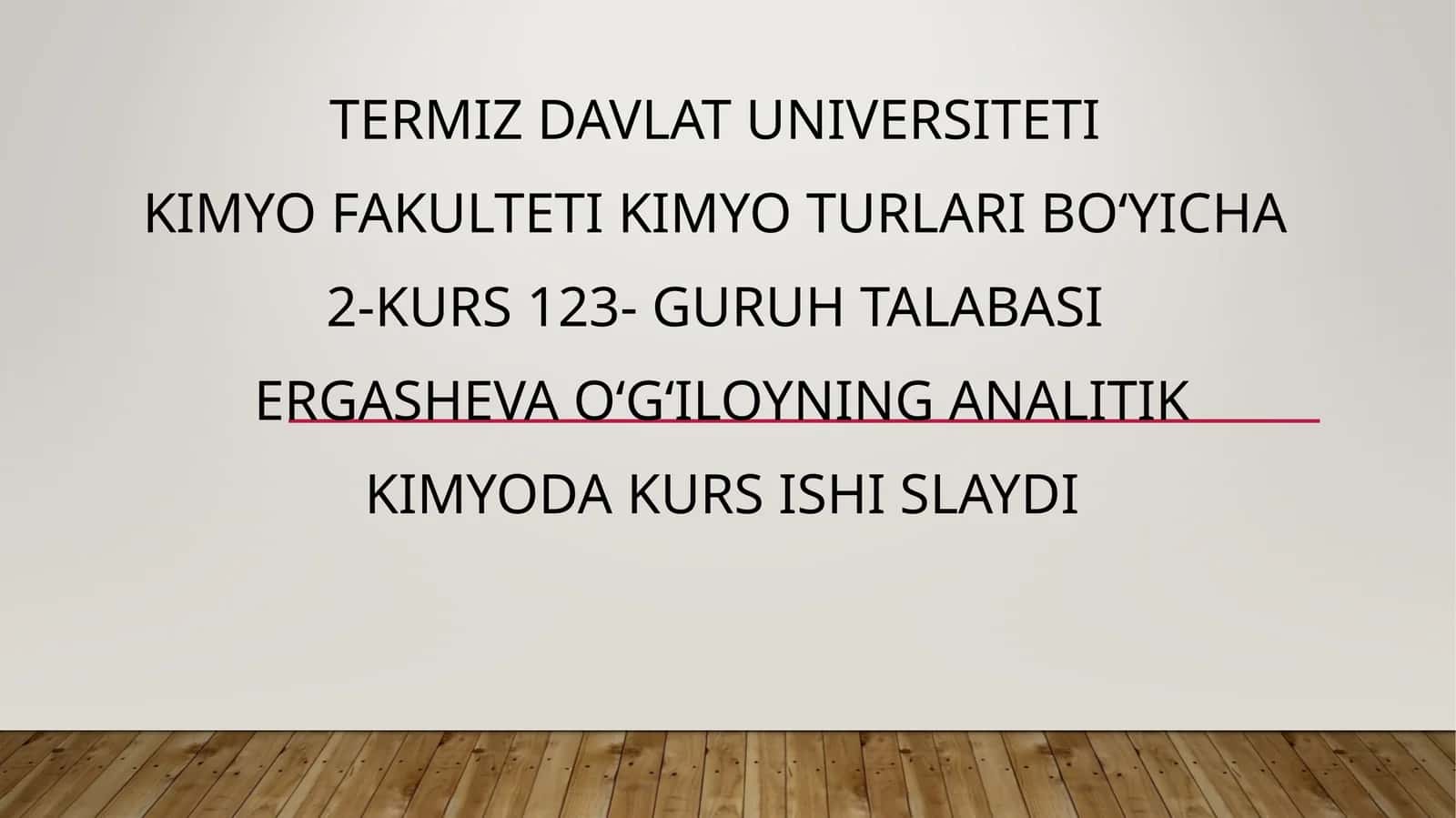 Tabiiy va oqova suvlardagi temirni fotometrik aniqlash 1